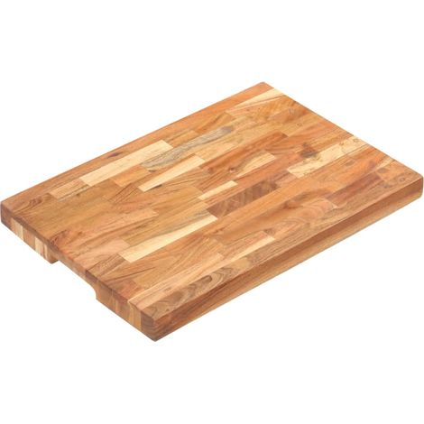 Planche à découper 50x35x4 cm Bois d'acacia massif