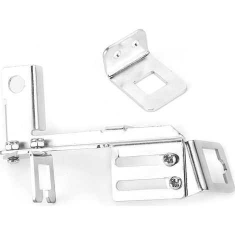 Staffa per cavo acceleratore da 2 pezzi Kickdown cromata adatta per Chevy SBC BBC Holley (1/5)