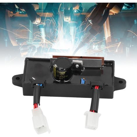 Régulateur de tension pour groupe électrogène de soudage diesel 5 kW, régulateur AVR pour machine à souder électrique essence, régulateur pour groupe électrogène et machine de soudage à double usage (1/5)