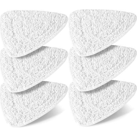 Paquet de 6 pour housse de remplacement pour nettoyeur vapeur Vilead Compatible avec les housses de remplacement pour nettoyeur vapeur vileda Steam et le nettoyeur vapeur Vileda Steam PLUS, chiffons p (1/4)