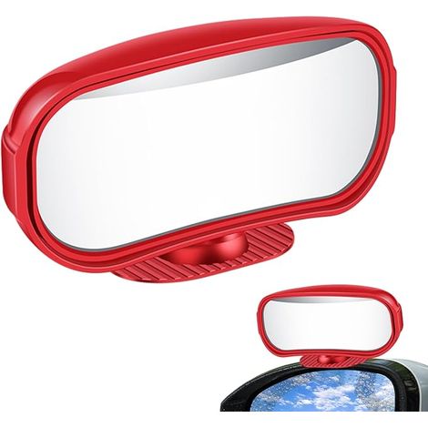 Rétroviseur pour angle mort, rétroviseur supplémentaire pour caméra de recul et caméra de recul Rétroviseur latéral supplémentaire de sécurité rotatif à 360 ° pour camions, voitures, SUV (1/5)