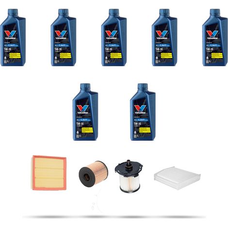Kit tagliando 4 FILTRI e 7L OLIO compatibile con Ford Tourneo Custom 2.2 TDCi 92kw dal 2012 (1/5)