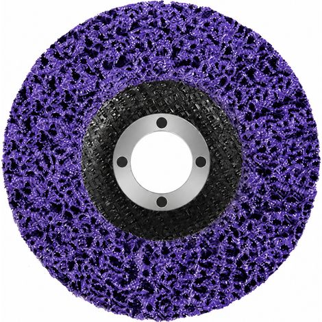 2 Pcs Disque Abrasif Nylon 4 Pouces Violet 100x16mm Carbure Polissage Dérouillage Métal (1/5)