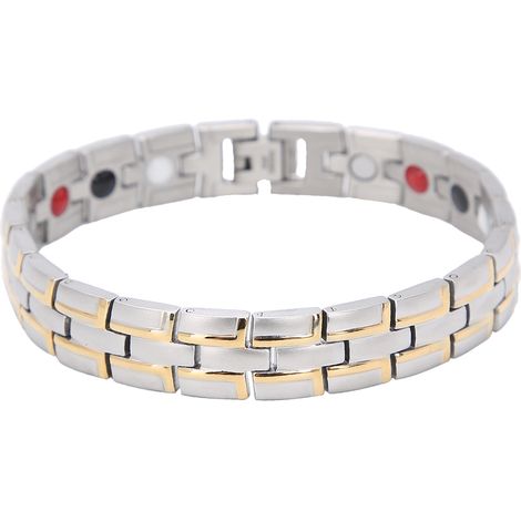 Bracelet magnétique amincissant élégant, soulagement des douleurs arthritiques, thérapie magnétique pour soins de santé (1/5)