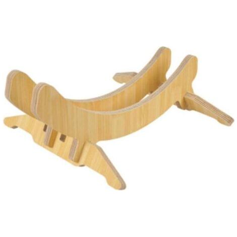 QORVA-Support de stationnement pour vélos Support en bois Support de stationnement pour vélos de route Supports de stationnement pour vélos de route Convient pour plusieurs emplacements réglables