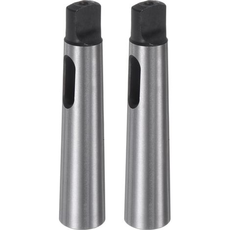 2pcs Morse Cône Adaptateur Mt2-Mt1 90 mm Morse Cône Centre (1/5)