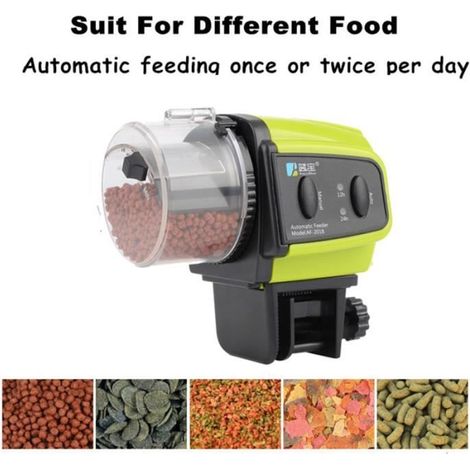 1 Pc distributeur automatique de poisson minuterie à piles Durable d\'alimentation pratique pour aquarium DISTRIBUTEUR D\'ALIMENT (1/4)