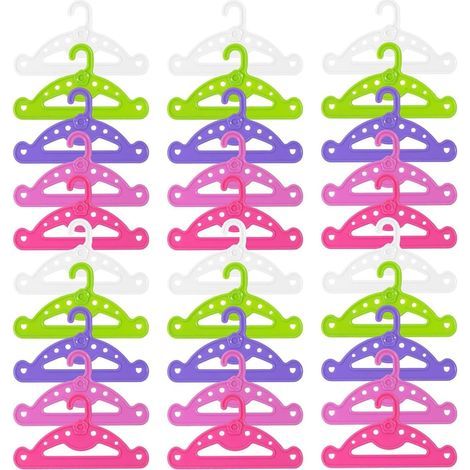 30-teiliges Puppenaufhänger-Set für Kinderpuppen, Babypuppenaufhänger, Puppenaufhänger-Set, Puppenzubehör-Set für Kinder und Babys (1/5)