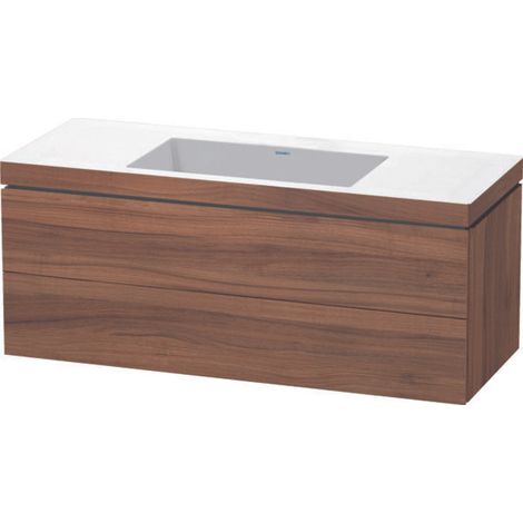 Lavabo para muebles Duravit L-Cube c-bonded con base, colgante, (1/5)