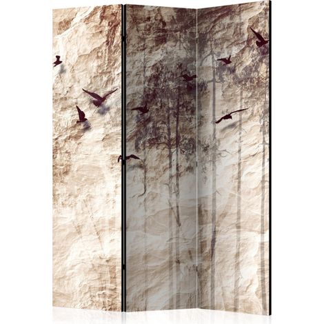 Paravent 3 Volets "Paper Nature" 135x172cm (1/2)