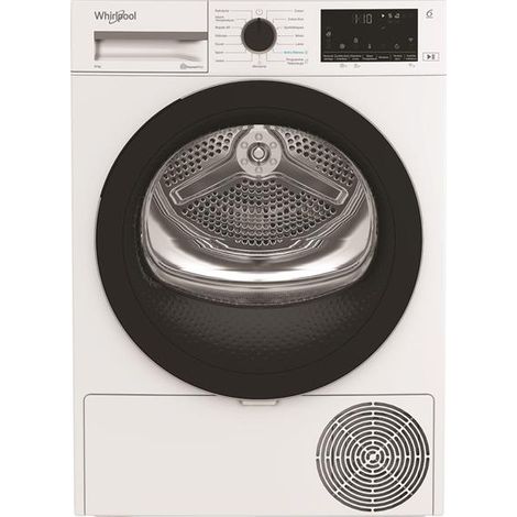 Asciugatrice a pompa di calore bianca da 60 cm e 8 kg - CWD84MWBSFR - Whirlpool