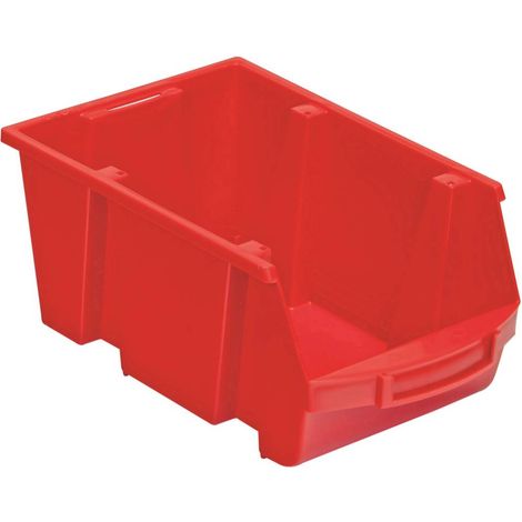 VISO SPACY4R Cassetta impilabile da magazzino (L x A x P) 215 x 150 x 335 mm Rosso 1 pz.