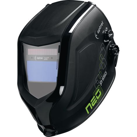 Casco di protezione per saldatori neo p550 senza parti laterali 90x110mm EN 379 DIN 4/9-13 Krt.
