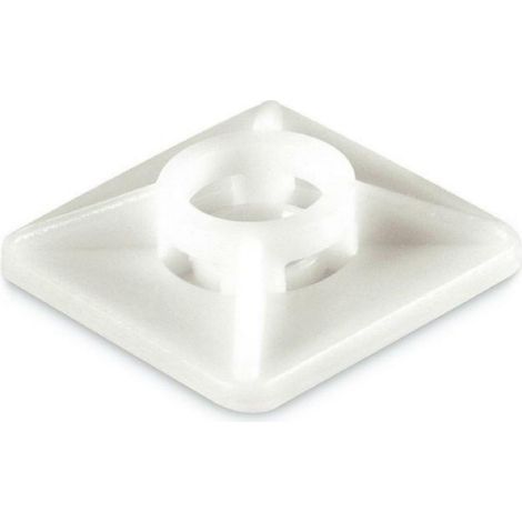 Scame supporto autoadesivo 2 fori adatto per fascette max 4,8 mm 839.39/100 (1/2)