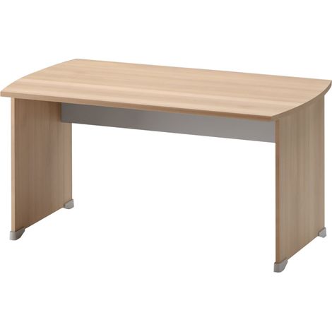 Table bureau pieds panneaux (1/2)
