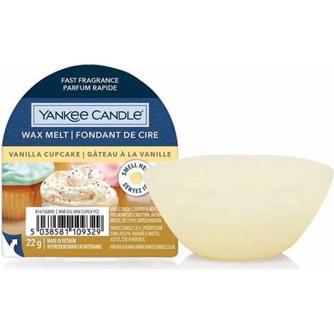 Cire parfumée Yankee Candle à la vanille et au cupcake, 22 g