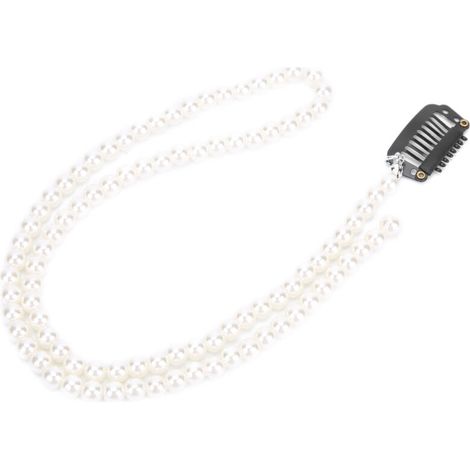 Brauttiara aus feinen Perlen, elegantes Haaraccessoire für die Hochzeitszeremonie – Geschenk für die Brautjungfer (1/5)