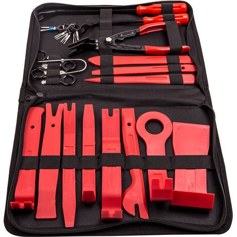 32x Upholstery Trim Removal Kit Tool Set Voiture Van Véhicule Intérieur Panneaux (1/5)