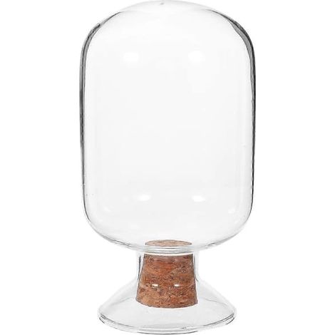 Flacon de rangement d'allumettes en verre, porte-allumettes, pot à allumettes, flacon présentoir à allumettes en verre (1/5)