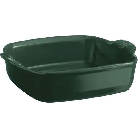 Plat Carré Four Cèdre 24cm Céramique Hr®, Cuisson Homogène, Polyvalence Four - Emile Henry