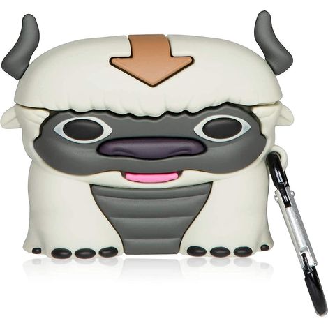 Ladecase für kabellose Ohrhörer, stoßfeste Schutzhülle mit niedlichem Tiermotiv AirPods Pro mit 3D-Anime-Avatar (1/5)