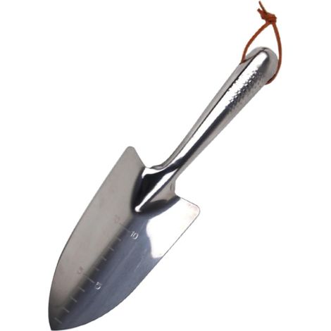 Truelle de Jardin en Acier Inoxydable Légère et Moulée D’Une Seule Pièce, Outil Portable pour Jardinage Extérieur et Plantation (1/5)