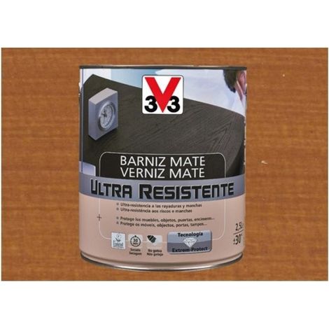 Barniz interior al agua ultra resistente mate 750 ml cerezo