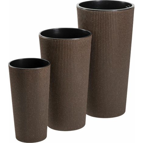 Juego de 3 macetas para café espresso URBANIKA