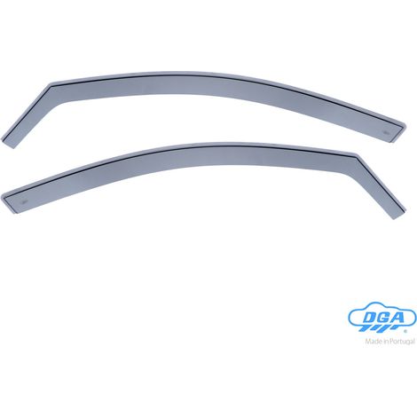 Set deflettori aria anteriori ad incastro, tipo lungo - compatibile per Fiat Tipo 4p (12/15)  - Fiat Tipo 5p (05/1604/25)  - Fiat Tipo sw (09/1604/25)