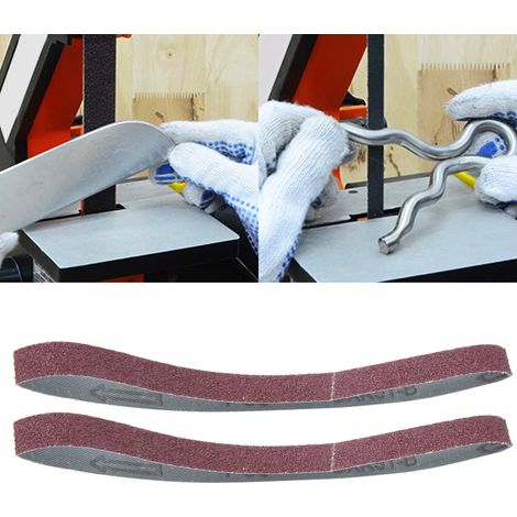 10 bandes abrasives circulaires de ponçage 457 x 13 mm en oxyde d'aluminium GXK51-B(60) (1/5)