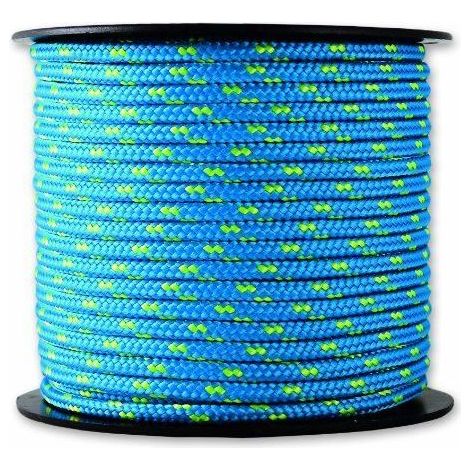 Chapuis MO325B Drisse polyester 200 kg D 3 mm L 25 m Bleu/Jaune (1/2)