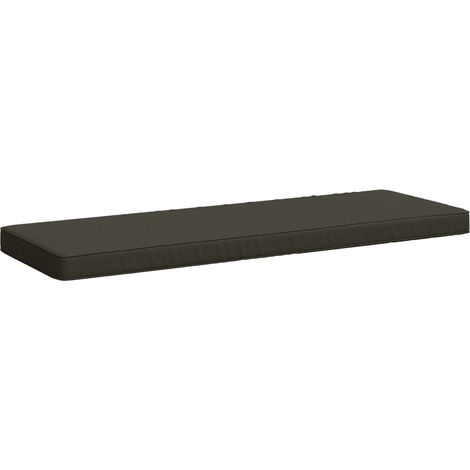 1-Piece Bench Cushion VUGHT 100% Polyester Anthracite vidaXL (1/5)
