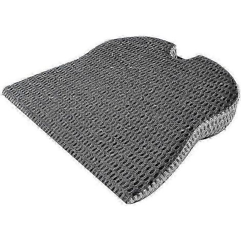 Coussin de siège ergonomique orthopédique en forme de coin pour voiture et camion, soulageant la pression et la douleur. (1/5)
