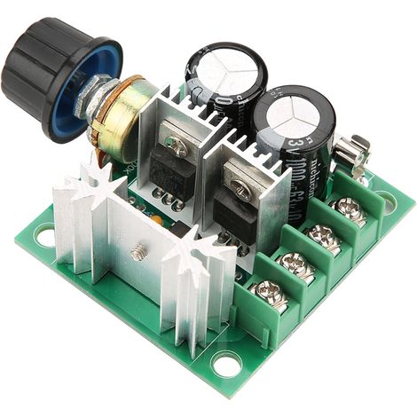 12–40 V 10 A PWM-Regler für Gleichstrommotoren – Progressive Drehzahlregelung (1/5)