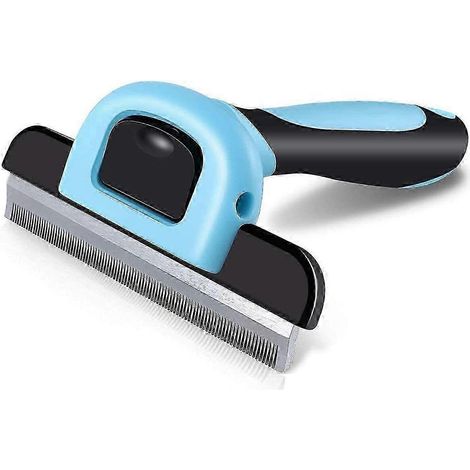 Outil de démêlage - Brosse de toilettage pour animaux, peigne démêlant pour chiens, chats et chevaux à poils courts, moyens et longs (1/4)