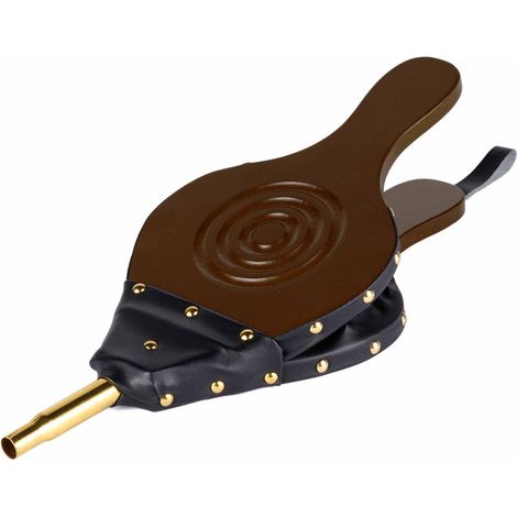SOUFFLET DE CHEMINEE EN BOIS D16.5X39CM