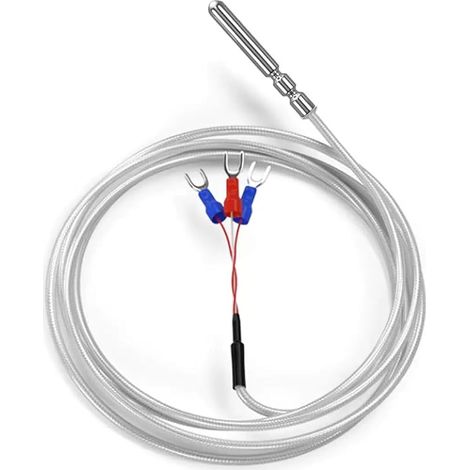 Sonde Capteur de Température PT100 avec 3m Câble -200 à 450°C (1/5)