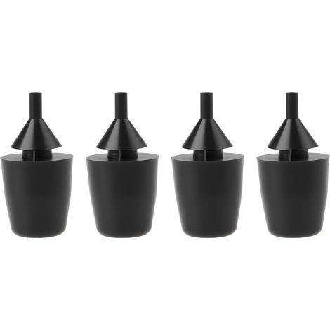 Lot de 4 Butées en Caoutchouc pour Trappe de Carburant - Compatible Mercedes-Benz W114/W115 (1/5)