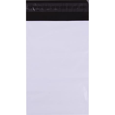 APLI 19073 - Confezione da 50 sacchetti bianchi opachi con chiusura a strappo per corrispondenza e pacchi - 150 x 220 mm (1/3)