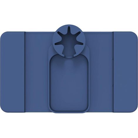 Plateau porte-gobelet en silicone avec poches latérales pour accoudoir de canapé étanche pour tasse, téléphone, tablette, télécommande (1/3)