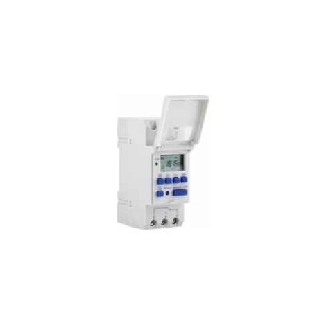 LCD Minuterie Programmateur horaire électrique hebdomadaire Numérique Timer Interrupteur 15A(220V)-Crezuo (1/4)