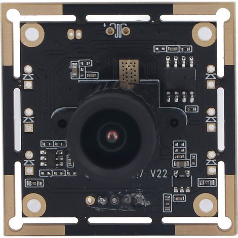 Module caméra embarquée 1MP, mise au point manuelle, carte caméra pour ordinateur, faible distorsion à 72 degrés (1/5)