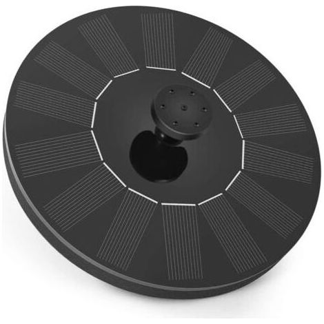 Pompe Solaire - Pompe De Bassin Flottante 40-70 Cm - Pour Fontaine Jardin Et Bain Oiseaux - 1 Pièce (1/5)