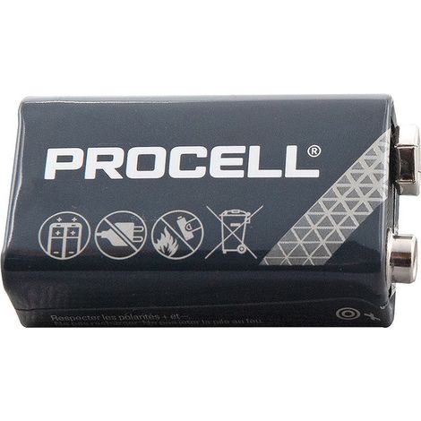 Pila alcalina 9V Procell - 9V, 6LR61, MN1604 (1/2)
