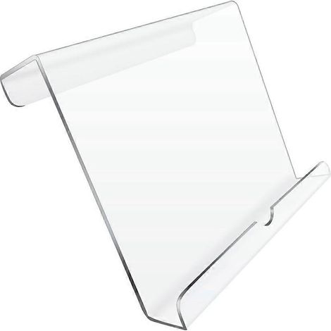 Support de tablette en acrylique pour tapis de course, porte-revues, support portable pour tablette, support pour exercice, course à pied, lecture et cyclisme A-JBMEDIA (1/4)
