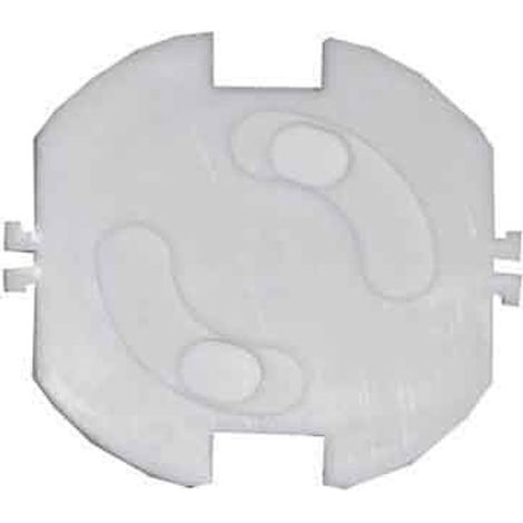 TAPA ENCHUFE GIRATORIOS BASE T/TL (BLISTER 10 unid.) EDM (1/2)