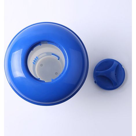 Distributeur de Chimiques Flottant pour Piscine Spa - Dispensateur de Tablettes Chlorée PVC 5 Inch avec Fermeture Sécurisée - Pour Aquariums Ponds et Bains Bouillonnants (1/5)