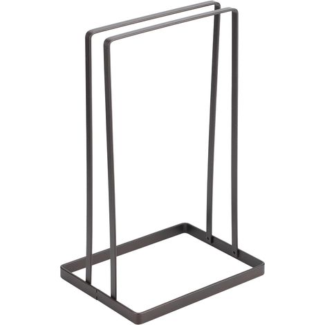Cintre multifonctionnel pliable pour vêtements, support de rangement à repasser portable, étagère domestique organiseur. (1/5)