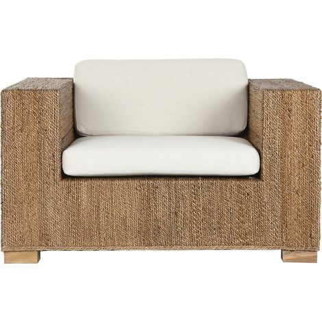 Sillon Fibra Teca 117X92X65 Incluye Cojines (1/5)