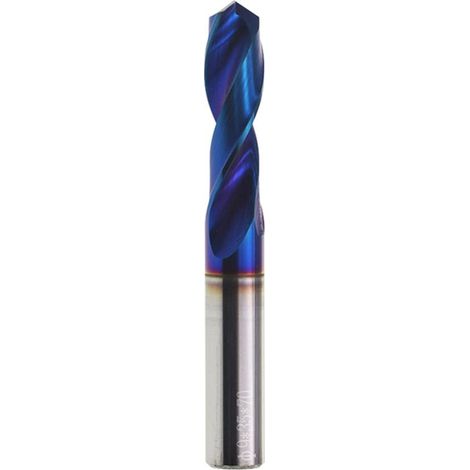Foret en acier au tungstène foret en carbure monobloc foret hélicoïdal pour outil en alliage dur en acier inoxydable,HRC65,2.0 (1/5)
